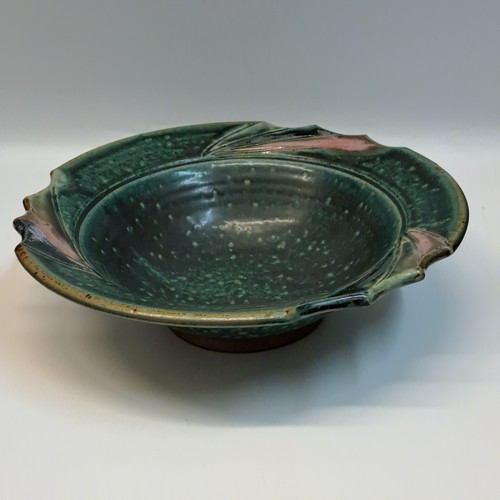 #240723 Bowl, Forest Green $32 at Hunter Wolff Gallery